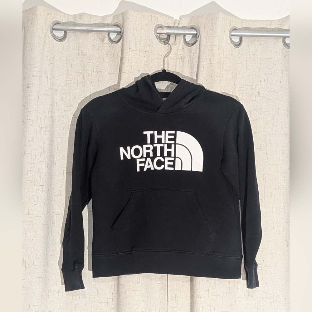 The North Face Evolution Half Dome Pull Up Hoodie/  Kids Black Hoodie Size 10